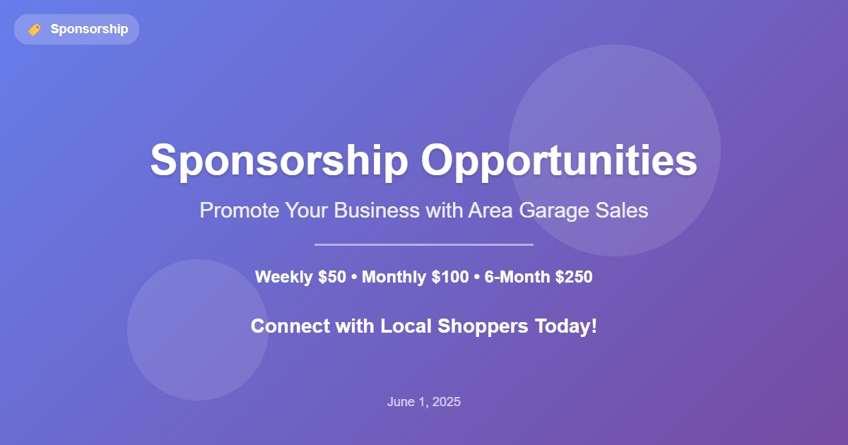 Sponsorship Types: Creative Ways to Support Your Community